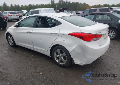 2013 Hyundai Elantra Gls из США, поврежденный, VIN 5NPDH4AE8DH422215